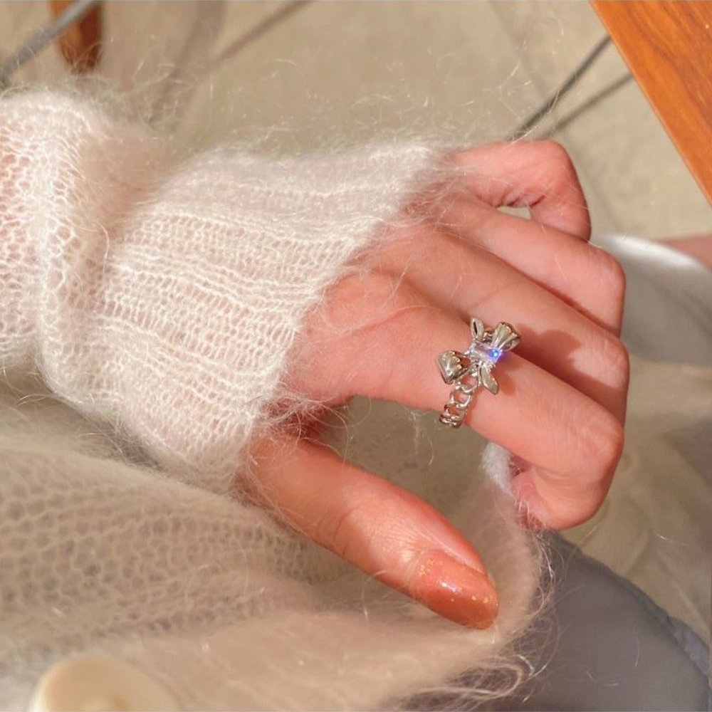 Butterfly Diamond Ring - Picture 2 of 2